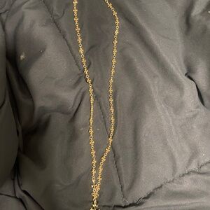 Authentic Chromehearts adjustable silver necklace.